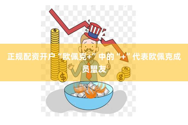 正规配资开户“欧佩克+”中的“+”代表欧佩克成员盟友